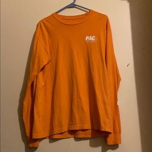 Orange Pacsun long Sleeve shirt